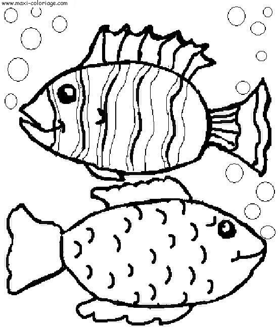 carte invitation Poissons