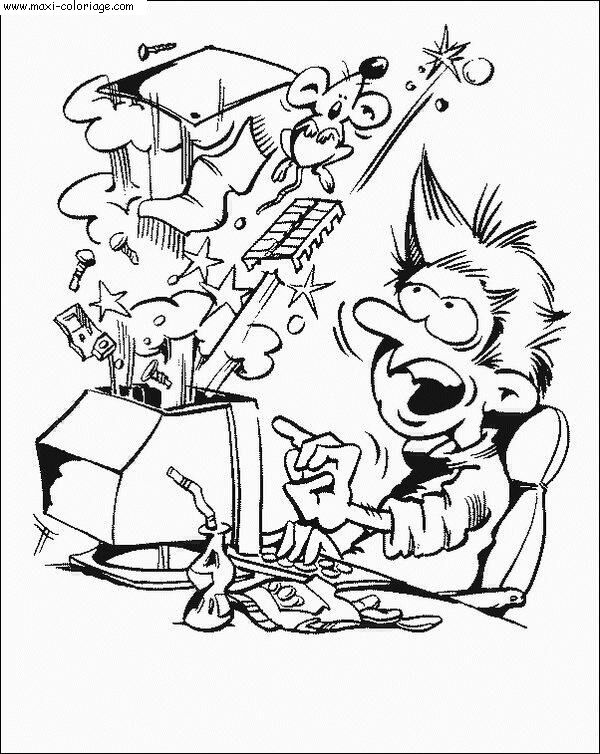 coloriage Informatique