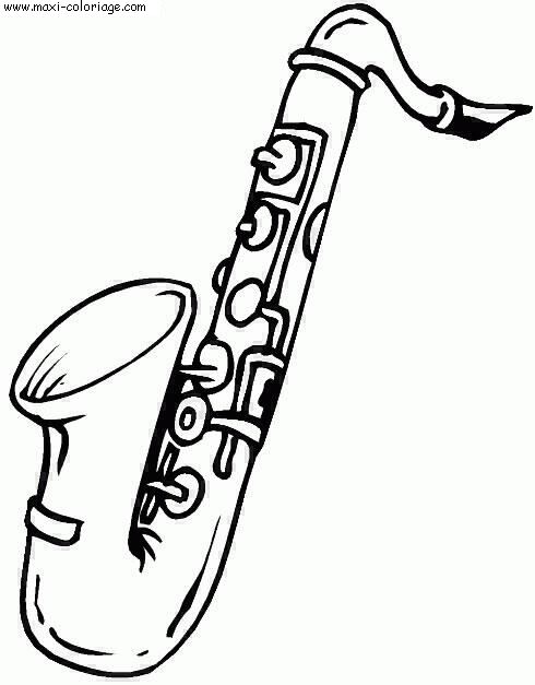 Coloriage Gratuit Musique Dessin Gratuit Musique Musique