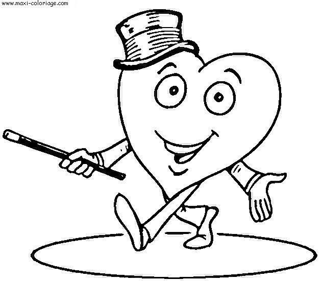 carte invitation St Valentin