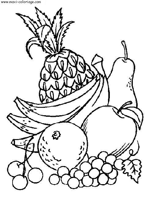 enveloppe carte invitation Fruits Legumes
