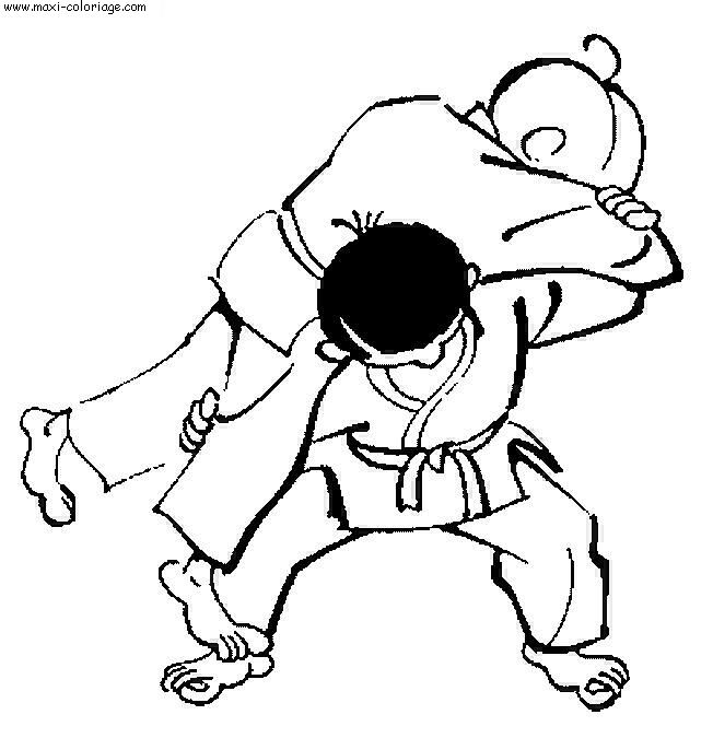 carte invitation Judo