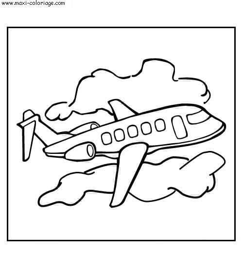 carte invitation Avions