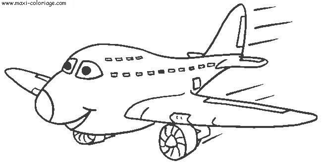 carte invitation Avions