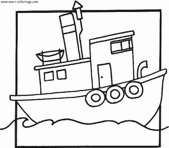 carte invitation Bateaux