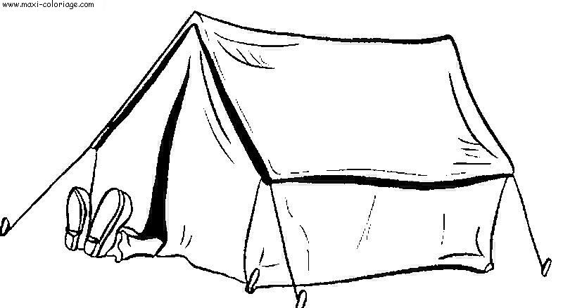 carte invitation Camping